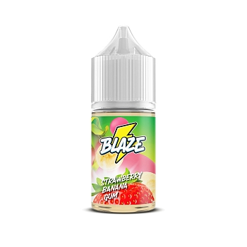 Жидкость BLAZE SALT Strawberry Banana Gum 30мл 12мг
