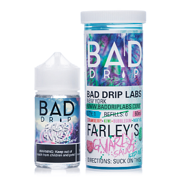 Жидкость для ЭСДН Bad Drip "Farley's Gnarly Iced" 30мл 3мг.